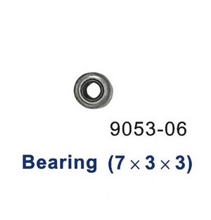 Double Horse 9053 DH 9053 RC helicopter spare parts bearing (Medium 7*3*3mm)