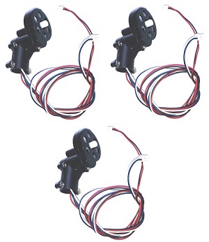 Double Horse 9101 DH 9101 RC helicopter spare parts tail motor + tail motor deck + tail LED light (3 set)