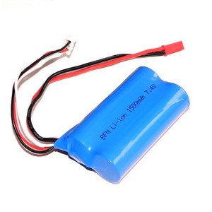 Shuang Ma 9101 SM 9101 RC helicopter spare parts battery 7.4V 1500mah red JST plug