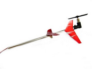 Shuang Ma 9098 9102 SM 9098 9102 RC helicopter spare parts tail set (Red)