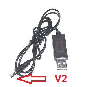 Shuang Ma 9098 9102 SM 9098 9102 RC helicopter spare parts USB charger wire (V2)