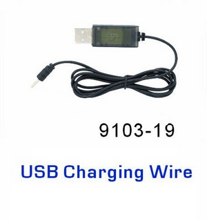 Double Horse 9103 DH 9103 RC helicopter spare parts USB charger wire
