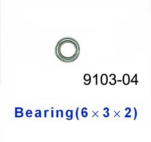 Double Horse 9103 DH 9103 RC helicopter spare parts bearing