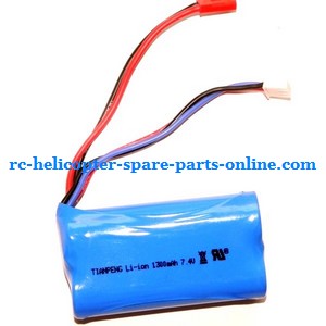 Double Horse 9117 DH 9117 RC helicopter spare parts battery (7.4V 1500mAh red JST plug)