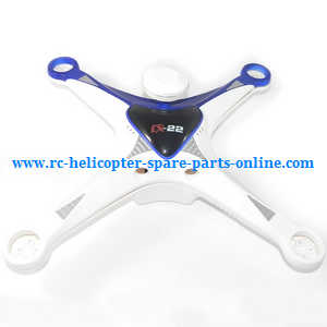 cheerson cx-22 cx22 quadcopter spare parts upper and lower cover (Blue-White)