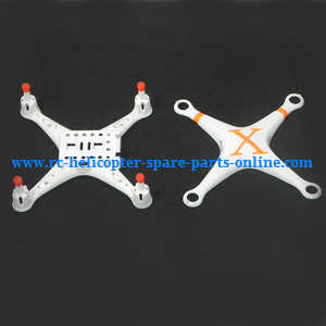 cheerson cx-30 cx-30c cx-30w cx-30s cx-30w-tx cx30 quadcopter spare parts upper and lower cover (Orange-White)