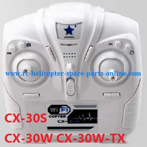 cheerson cx-30 cx-30c cx-30w cx-30s cx-30w-tx cx30 quadcopter spare parts remote controller transmitter (CX-30S CX-30W CX-30W-TX)