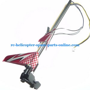 DFD F163 helicopter spare parts tail set red color