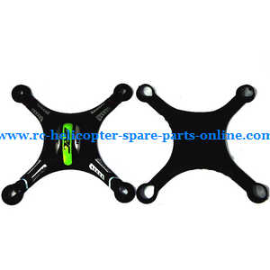 JJRC H8 H8C H8D quadcopter spare parts upper and lower cover (Black)