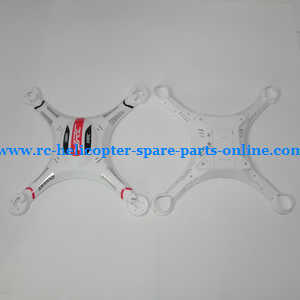 DFD F183 F183D quadcopter spare parts upper and lower cover (White)