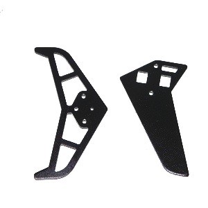 MJX F29 F629 RC helicopter spare parts tail decorative set (black)