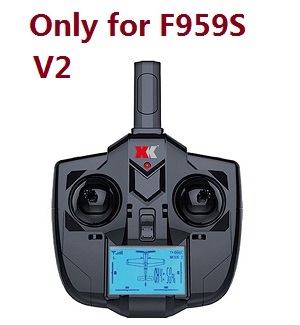Wltoys WL F959 F959S Airplanes Helicopter spare parts remote controller transmitter (Only for F959S V2)