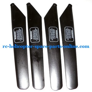 FQ777-502 helicopter spare parts main blades (2x upper + 2x lower)
