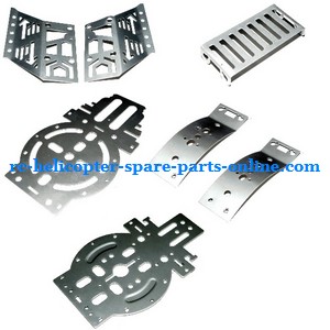 FQ777-502 helicopter spare parts metal frame set