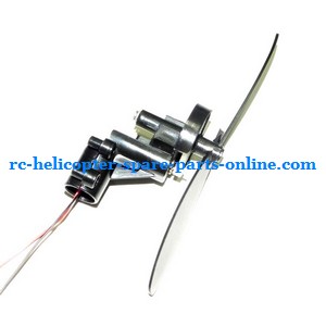 FQ777-502 helicopter spare parts tail blade + tail motor + tail motor deck (set)