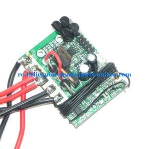 FQ777-603 helicopter spare parts PCB board frequency: 27Mhz