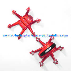 JJRC H20 quadcopter spare parts upper and lower cover set (Red)