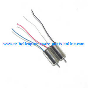 JJRC H20 quadcopter spare parts motor (Black-Red wire + Red-Blue wire)