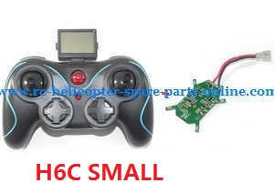 JJRC H6C H6D H6 quadcopter spare parts transmitter + PCB board (Small)