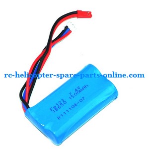 Huan Qi HQ 848 848B 848C RC helicopter spare parts battery 7.4V 1500mAh JST plug