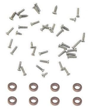 JJRC H12C H12W H12CH H12WH RC quadcopter drone spare parts screws set with 8*copper bearings
