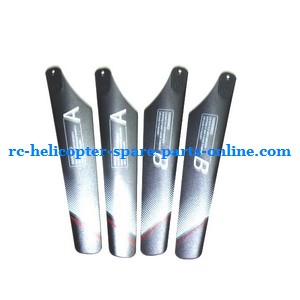 JXD 355 helicopter spare parts main blades (2x upper + 2x lower)