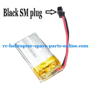 LH-1108 LH-1108A LH-1108C RC helicopter spare parts battery 3.7V 1000mAh Black SM plug