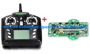 Wltoys WL Q282 Q282G Q28K quadcopter spare parts PCB board + Transmitter