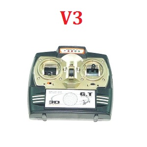 GT Model 8004 QS8004 RC helicopter spare parts transmitter (V3) 27Mhz