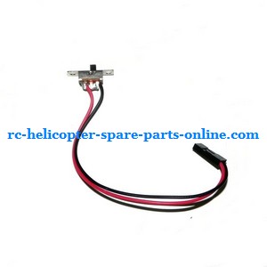 GT Model QS 9012 9019 RC helicopter spare parts on/off switch wire