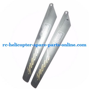 GT Model QS 9012 9019 RC helicopter spare parts main blades (Black)