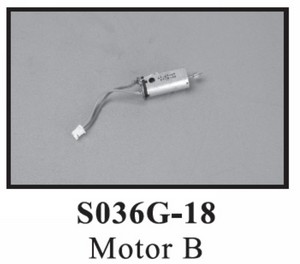 SYMA S036 S036G RC helicopter spare parts main motor (short wire)