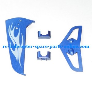 SYMA S031 S031G S31(2.4G) RC helicopter spare parts tail decorative set (S031G Blue)