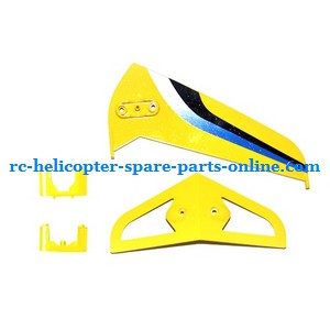 SYMA S031 S031G S31(2.4G) RC helicopter spare parts tail decorative set (S31 Yellow)