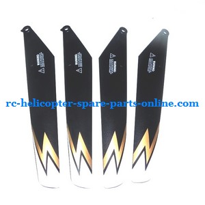 Subotech S902 S903 RC helicopter spare parts main blades (Silver)