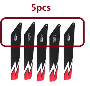 Subotech S902 S903 RC helicopter spare parts 5pcs blades
