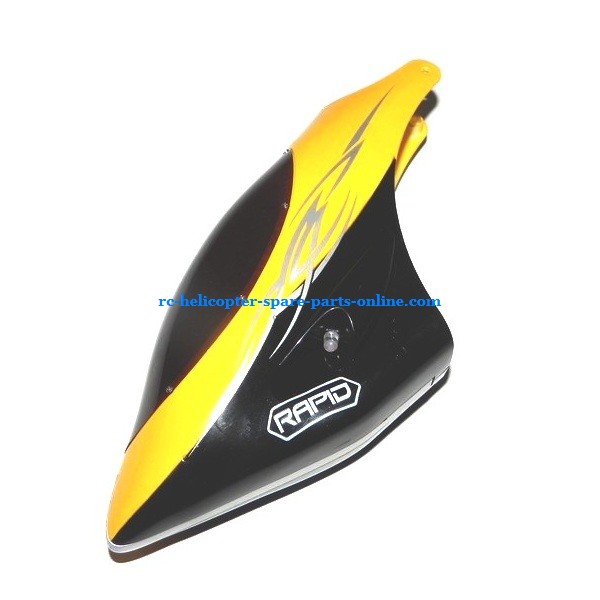 SH 8830 helicopter spare parts head cover (Yellow)