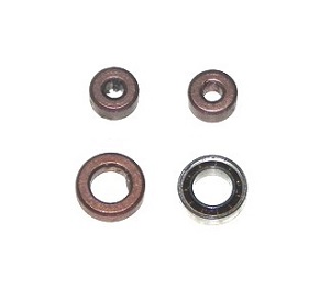 MJX T04 T604 T-64 RC helicopter spare parts bearing set (2x big + 2x small) 4pcs