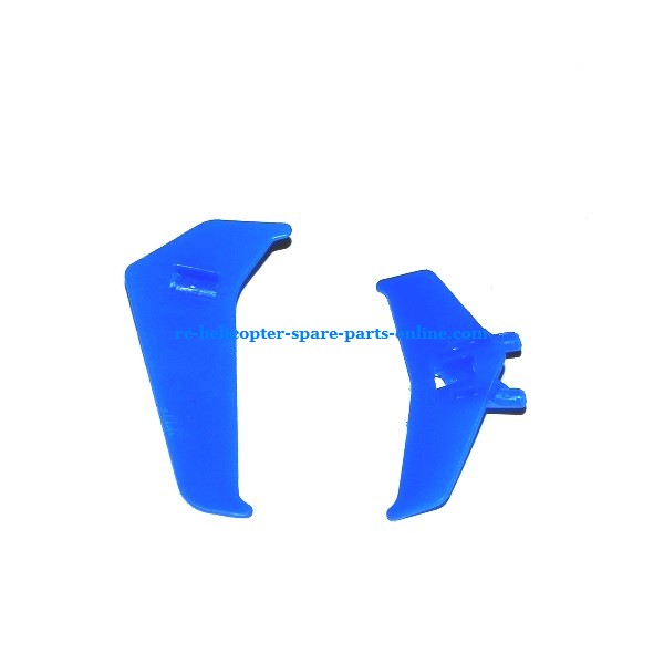 MJX T20 T620 RC helicopter spare parts tail decorative set (Blue)
