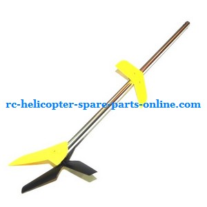 MJX T40 T640 T40C T640C RC helicopter spare parts tail set yellow color