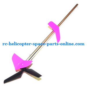 MJX T40 T640 T40C T640C RC helicopter spare parts tail set pink color