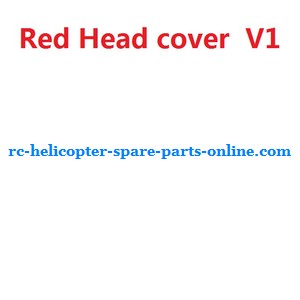 UDI U23 helicopter spare parts head cover (Red V1)