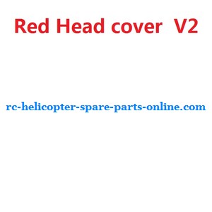 UDI U23 helicopter spare parts head cover (Red V2)