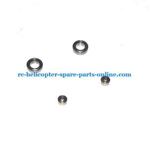 UDI RC U6 helicopter spare parts 2x big bearing + 2x small bearing (set)