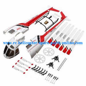 Wltoys WL V931 XK K123 AS350 RC helicopter spare parts package set A