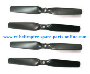 XK X252 quadcopter spare parts main blades propellers (Black)
