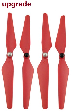 XK X380 X380-A X380-B X380-C quadcopter spare parts upgrade main blades propellers (Red)