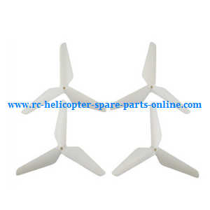 SYMA x5 x5a x5c x5c-1 RC Quadcopter spare parts upgrade Three leaf shape blades (White)
