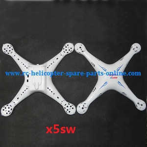 syma x5s x5sw x5sc x5hc x5hw quadcopter spare parts upper and lower cover (x5sw White)
