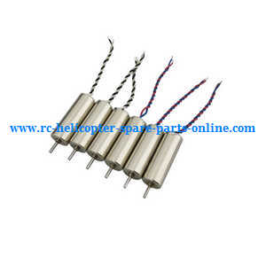 MJX X-series X800 quadcopter spare parts main motor set (3*Black-White wire + 3*Red-Blue wire)